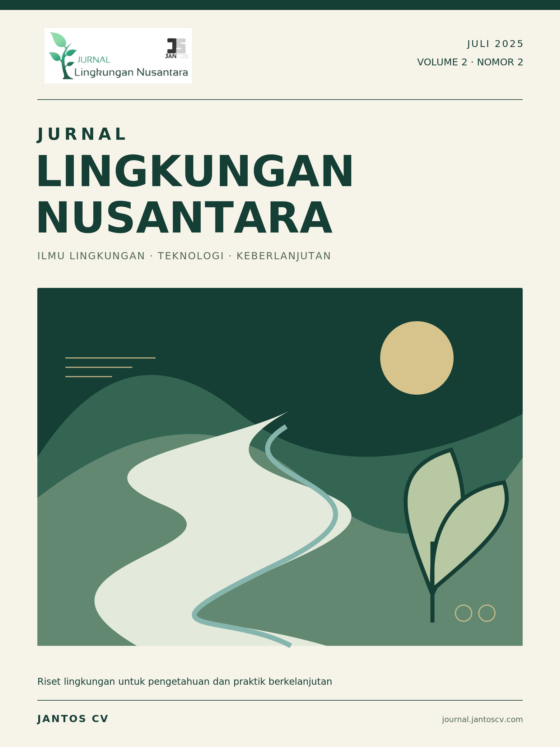 					View Vol. 2 No. 2 (2025): Jurnal Lingkungan Nusantara
				